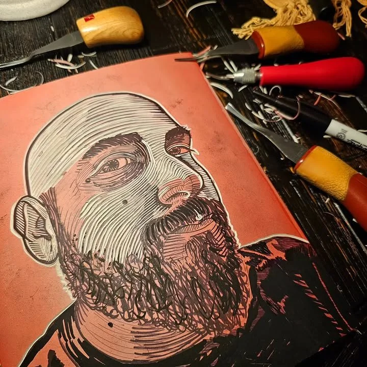 Relief Printing Workshop with Omar Gonzalez