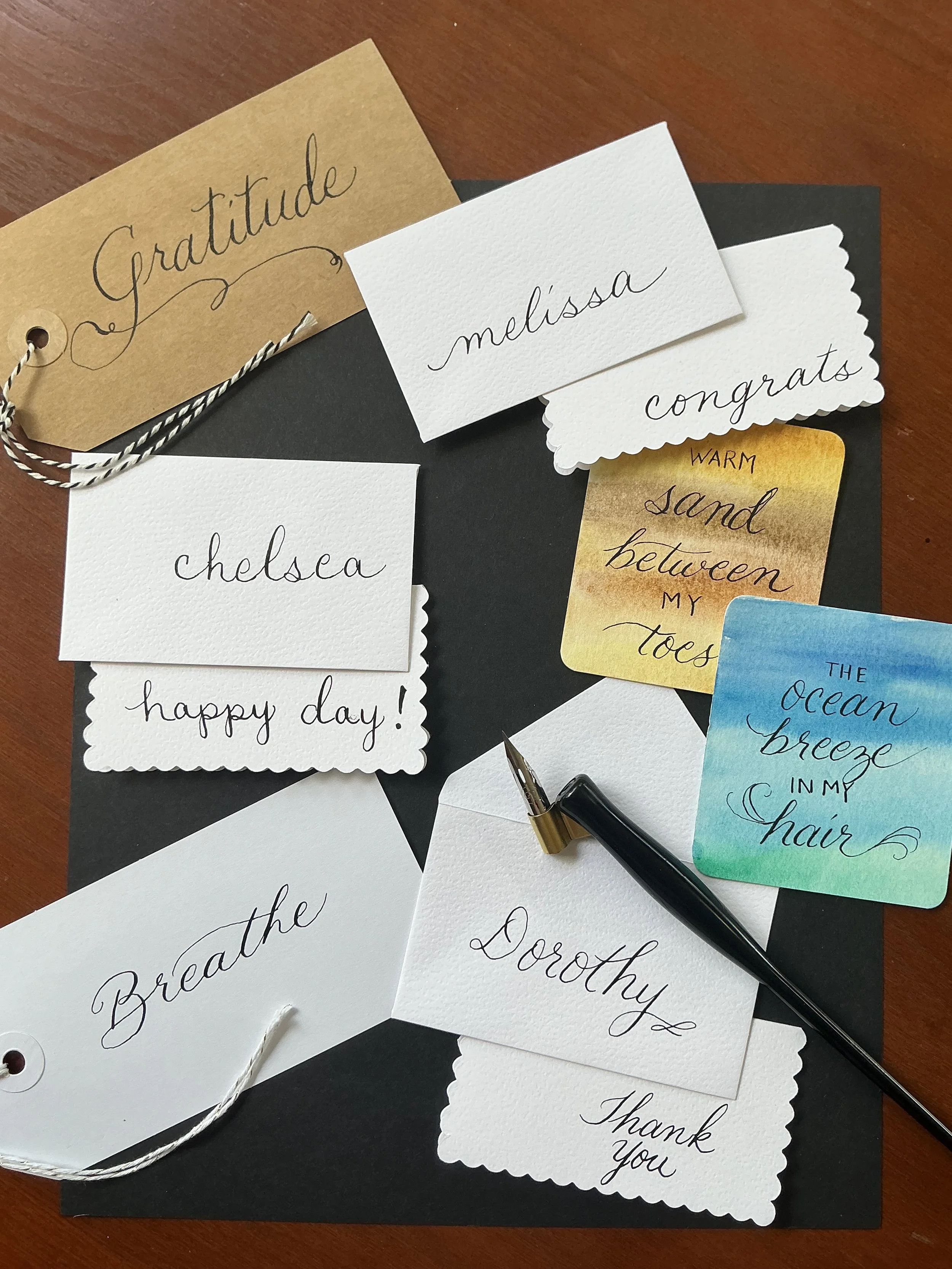 Modern Pointed-Pen Calligraphy with Karen Shirer