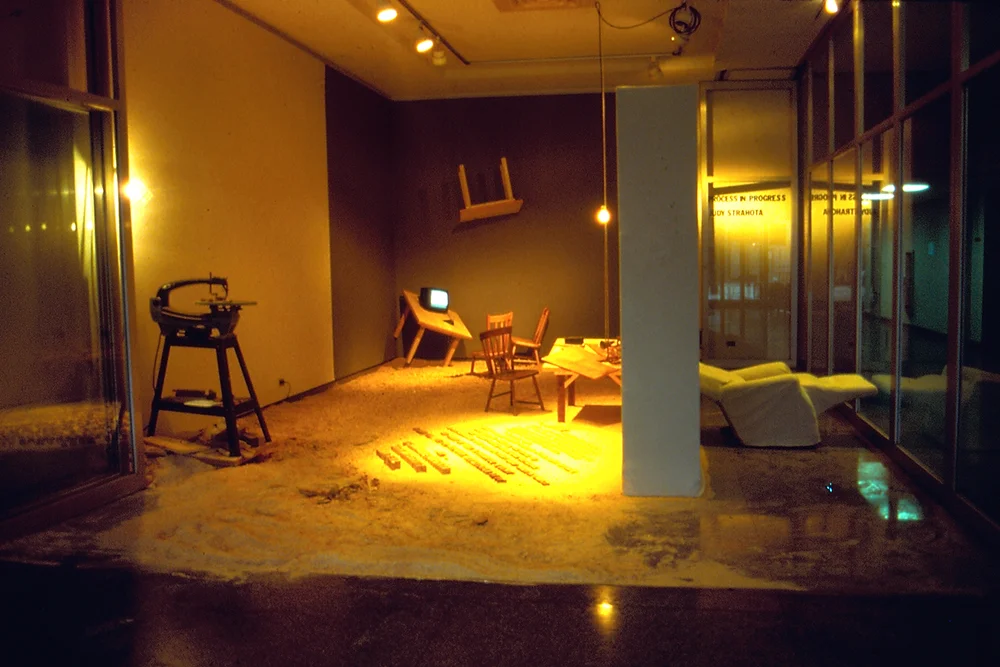 Progress in Process - [interior installation view]
