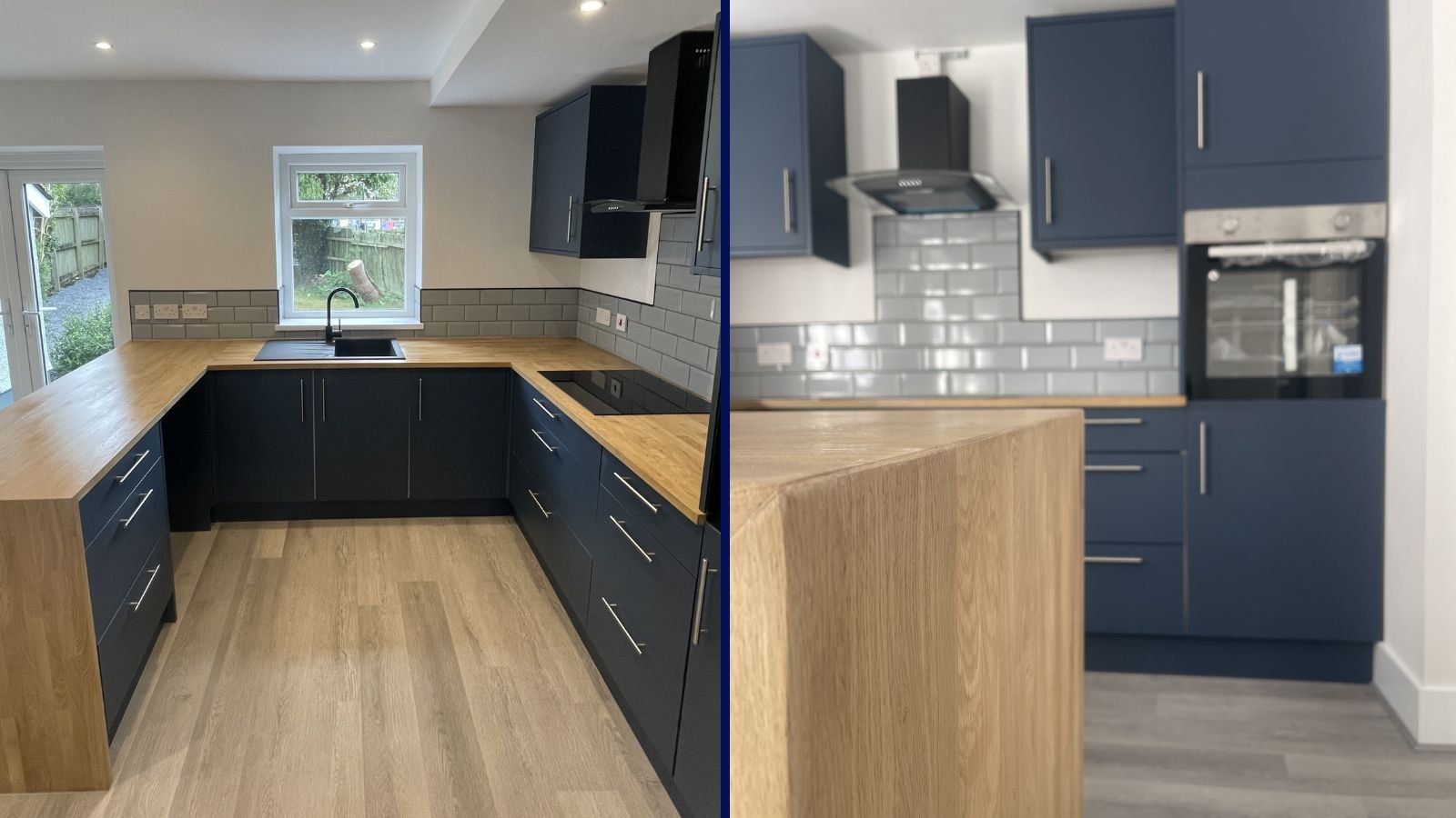 Small kitchen open plan project