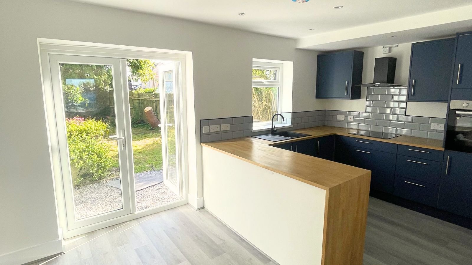 Kitchen with bifolds