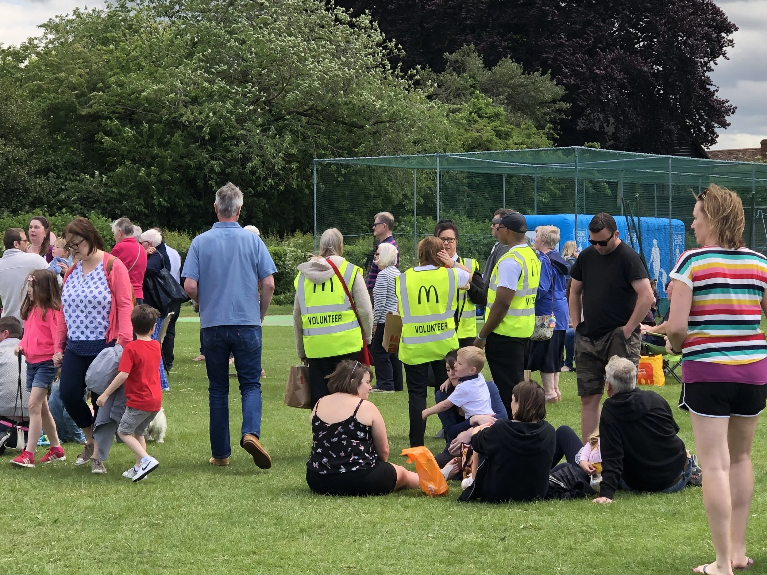 Otford McDonalds volunteers helping out.jpeg
