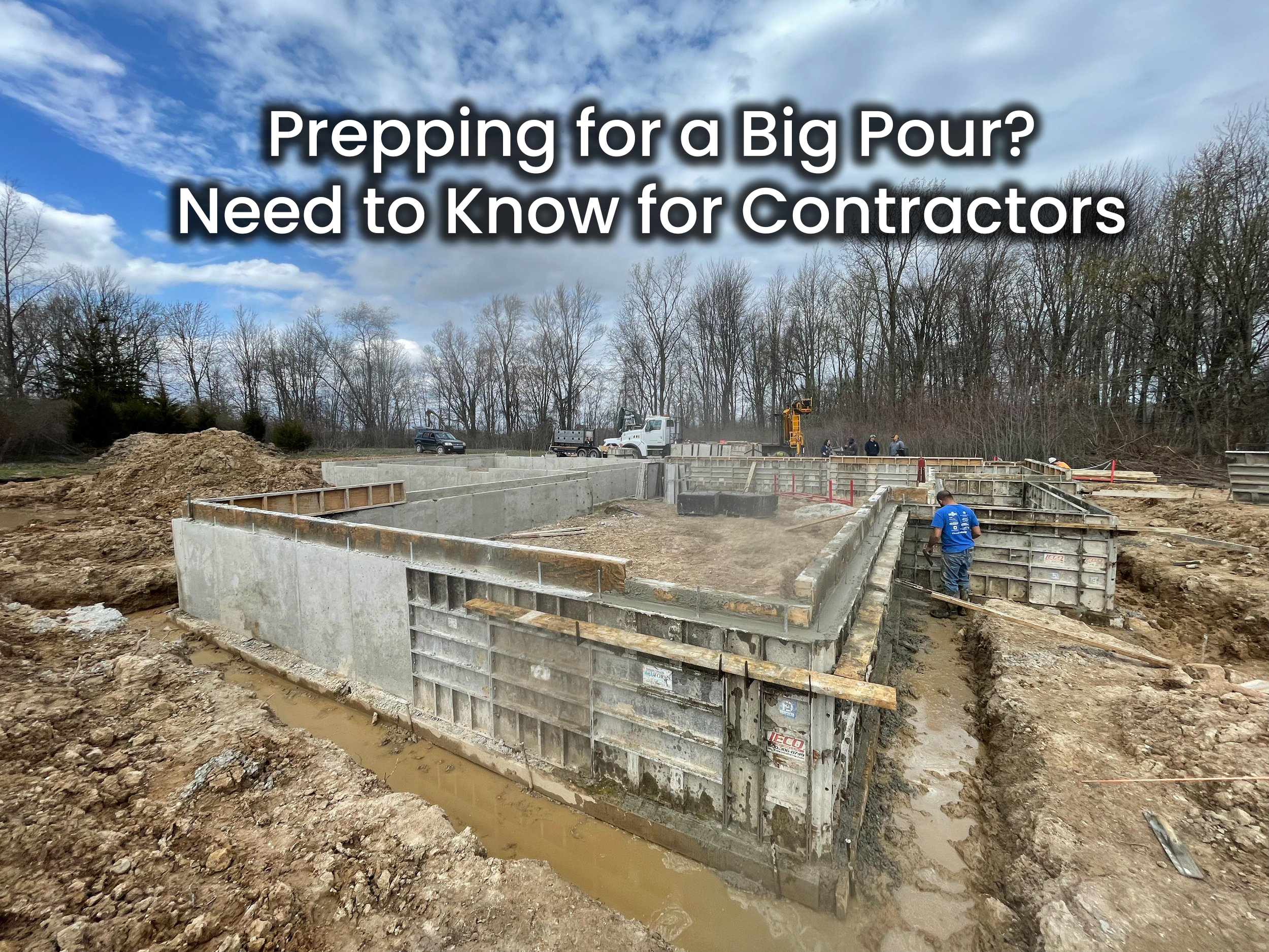 Prepping for a Big Pour: What Michigan Contractors Need to Know Before Scheduling Commercial Concrete Work