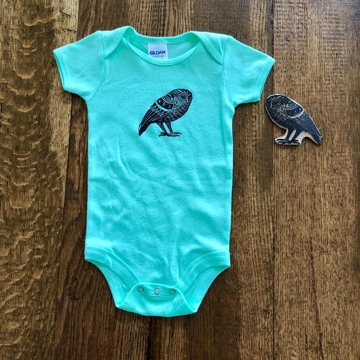Night Owl baby onsie