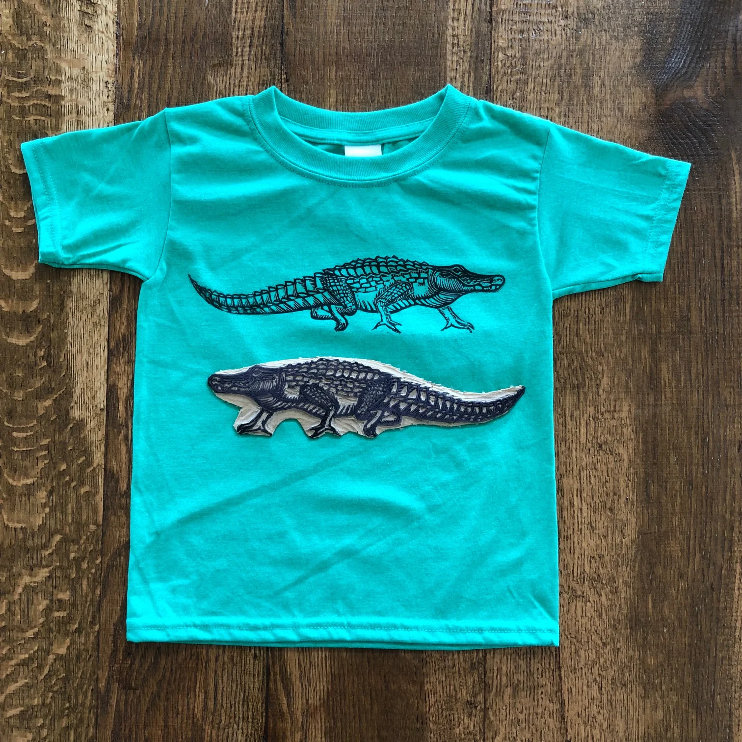 Toddler soft gator tee