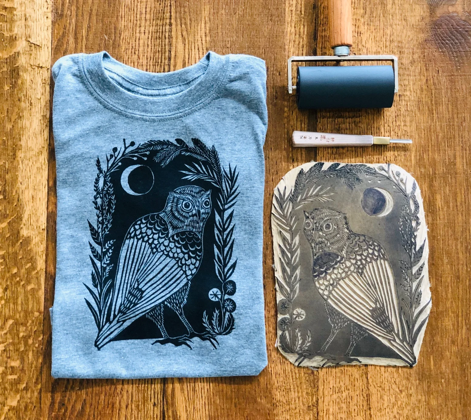 Nocturnal toddler tee