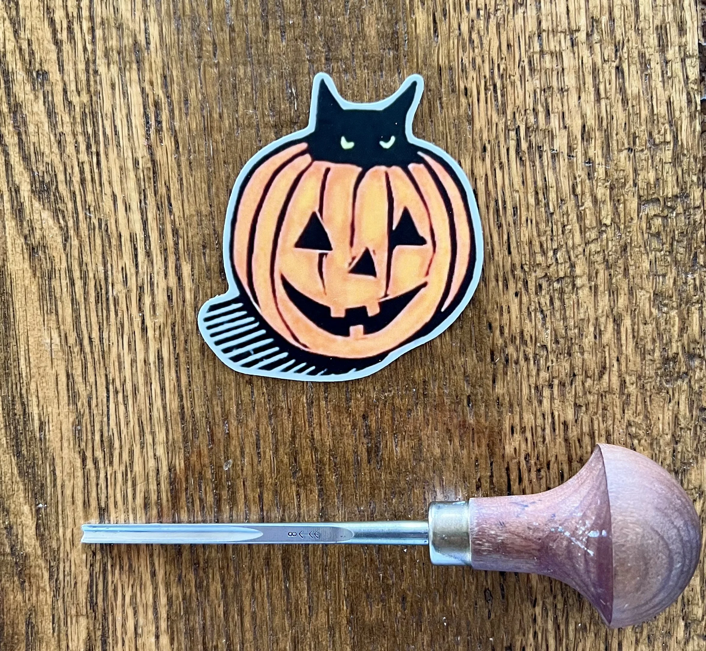 Catkin color sticker