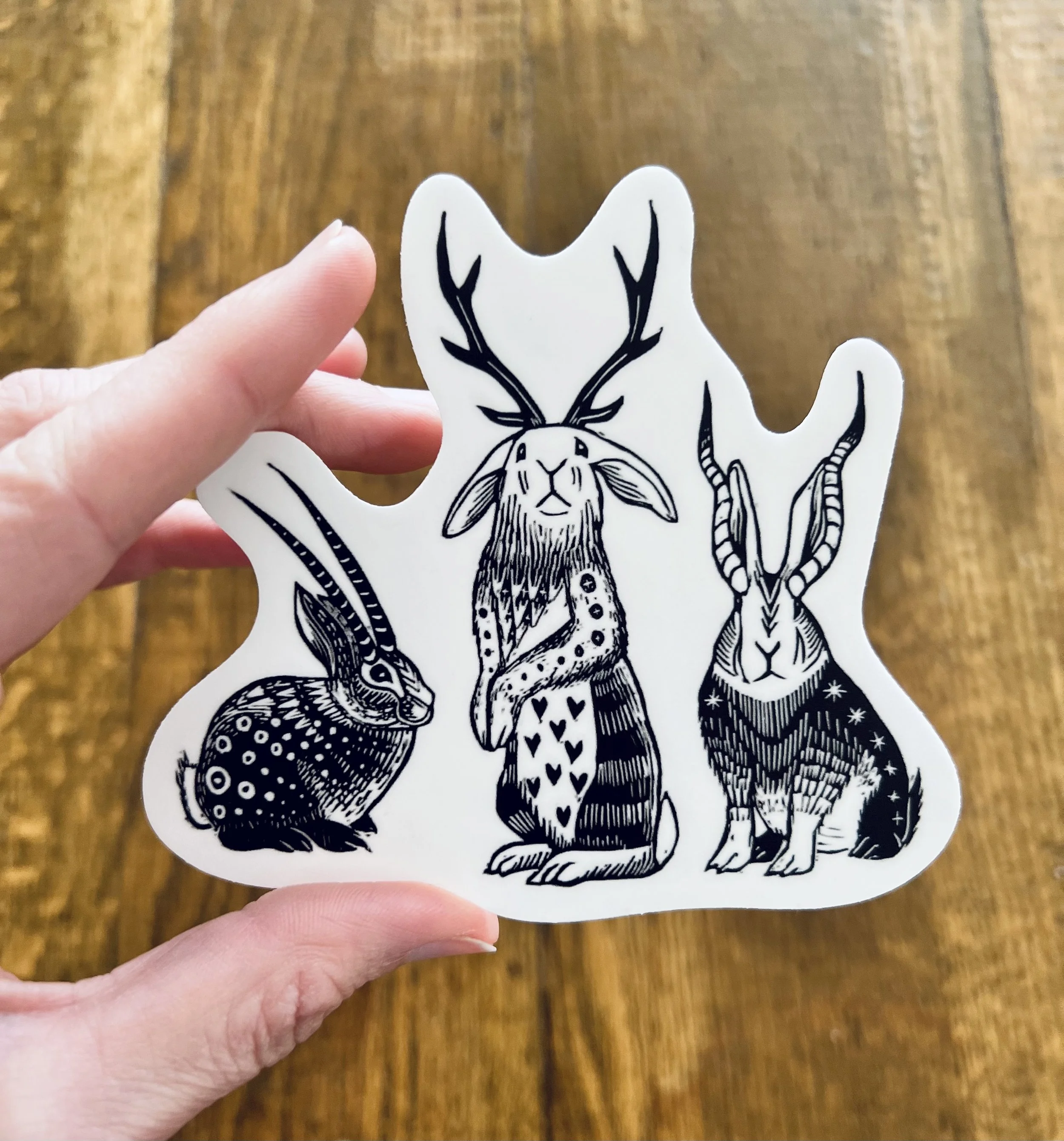 Jackalope Sticker
