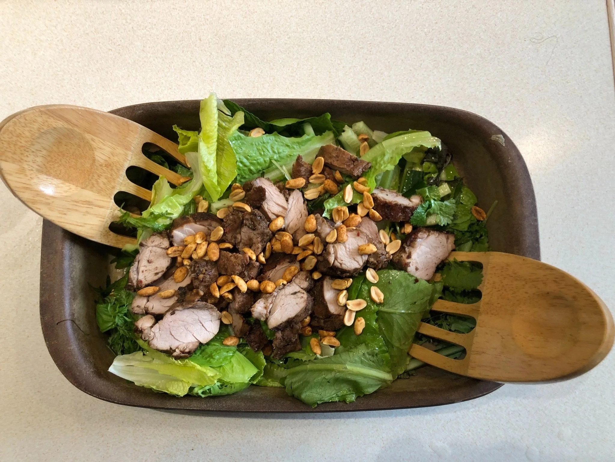 Jenny Beard’s Sticky Pork Salad
