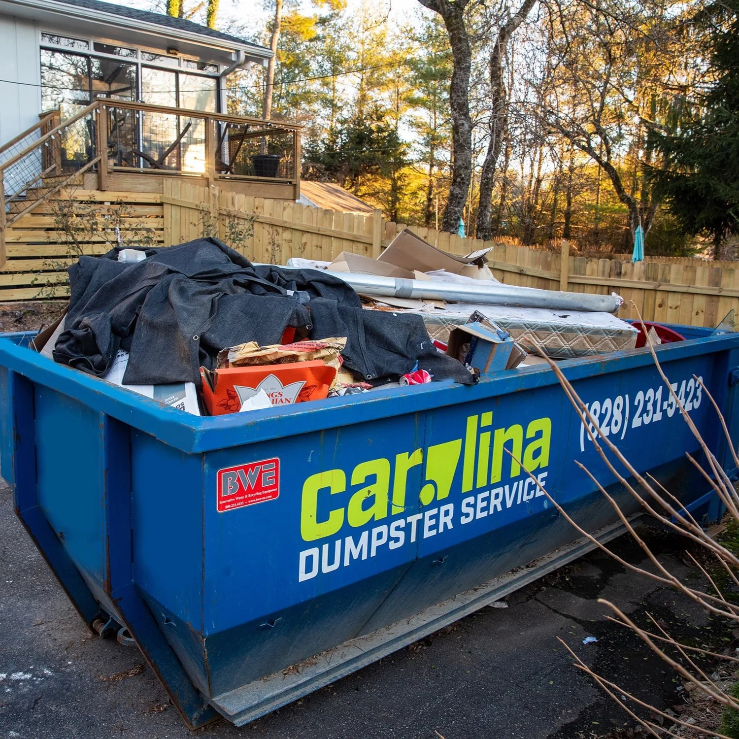 Rates & Information — Carolina Dumpster Service