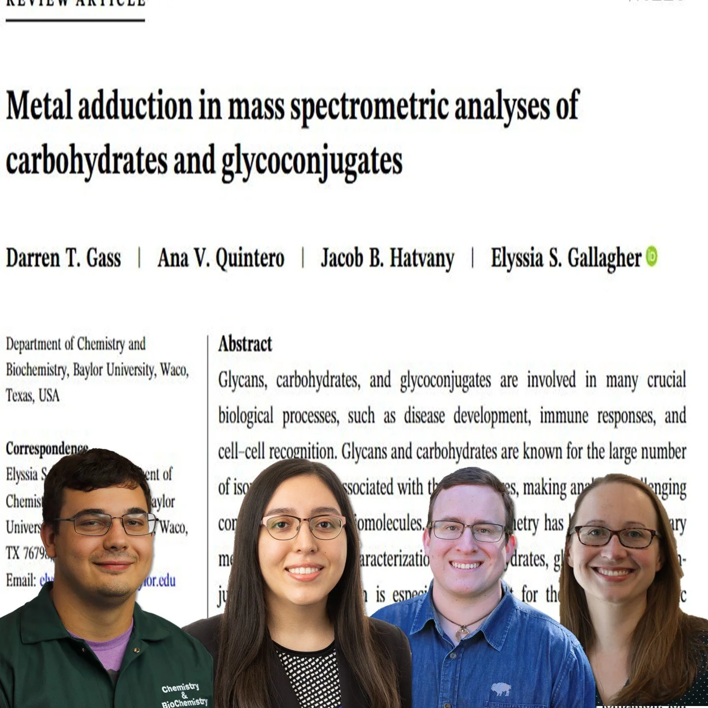 Way to go Gass Et. Al.!