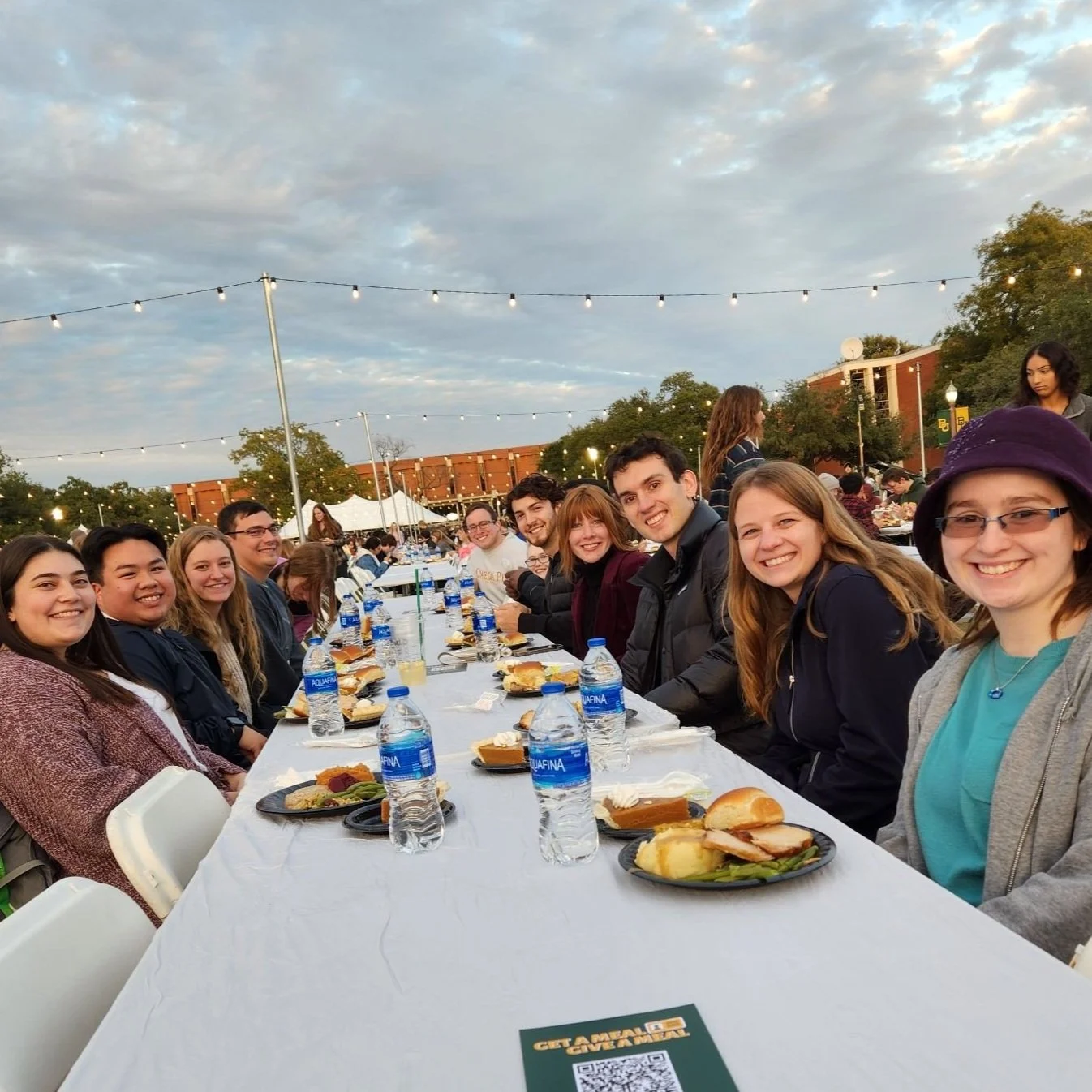 Thankful for our lab and friends