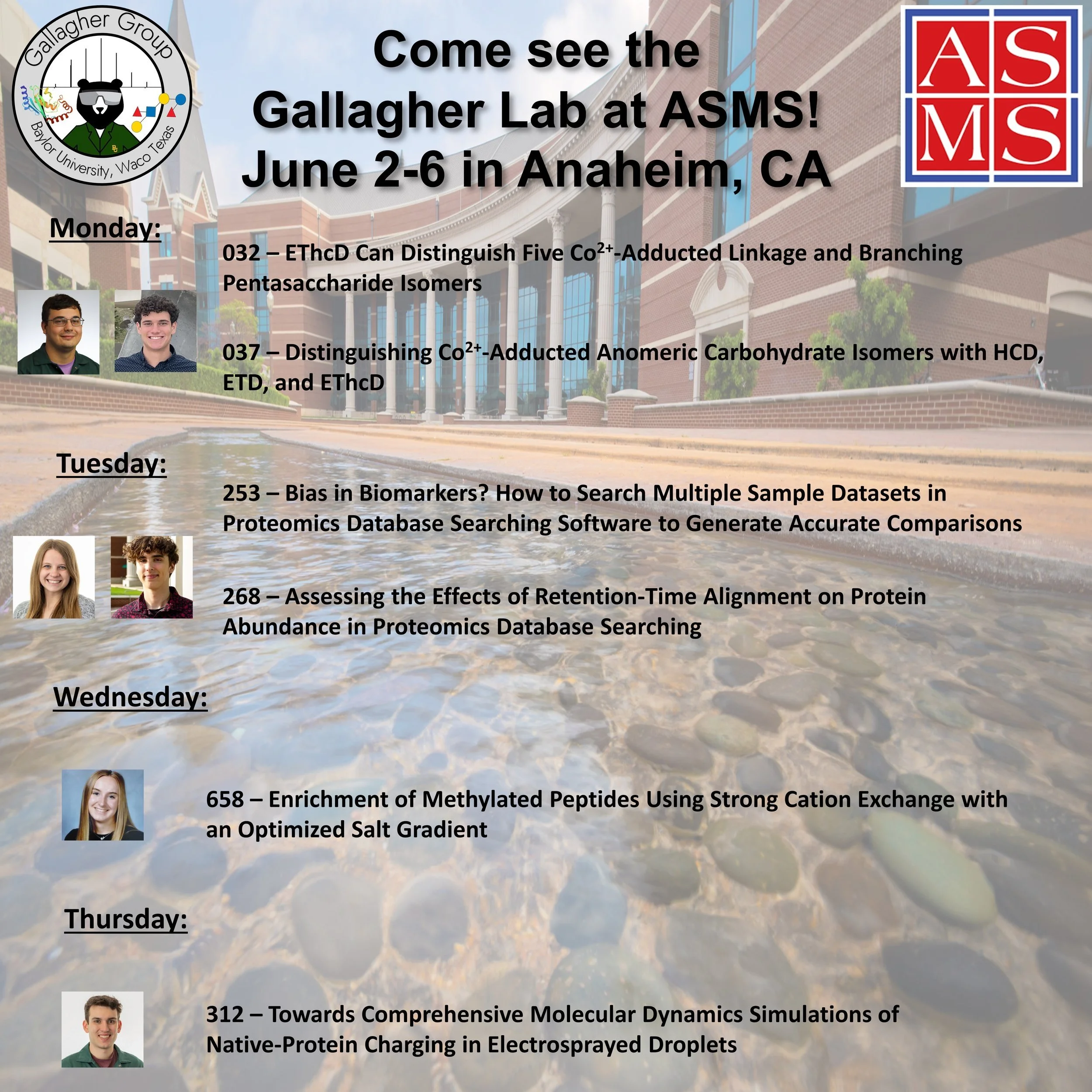 Catch us at ASMS 2024