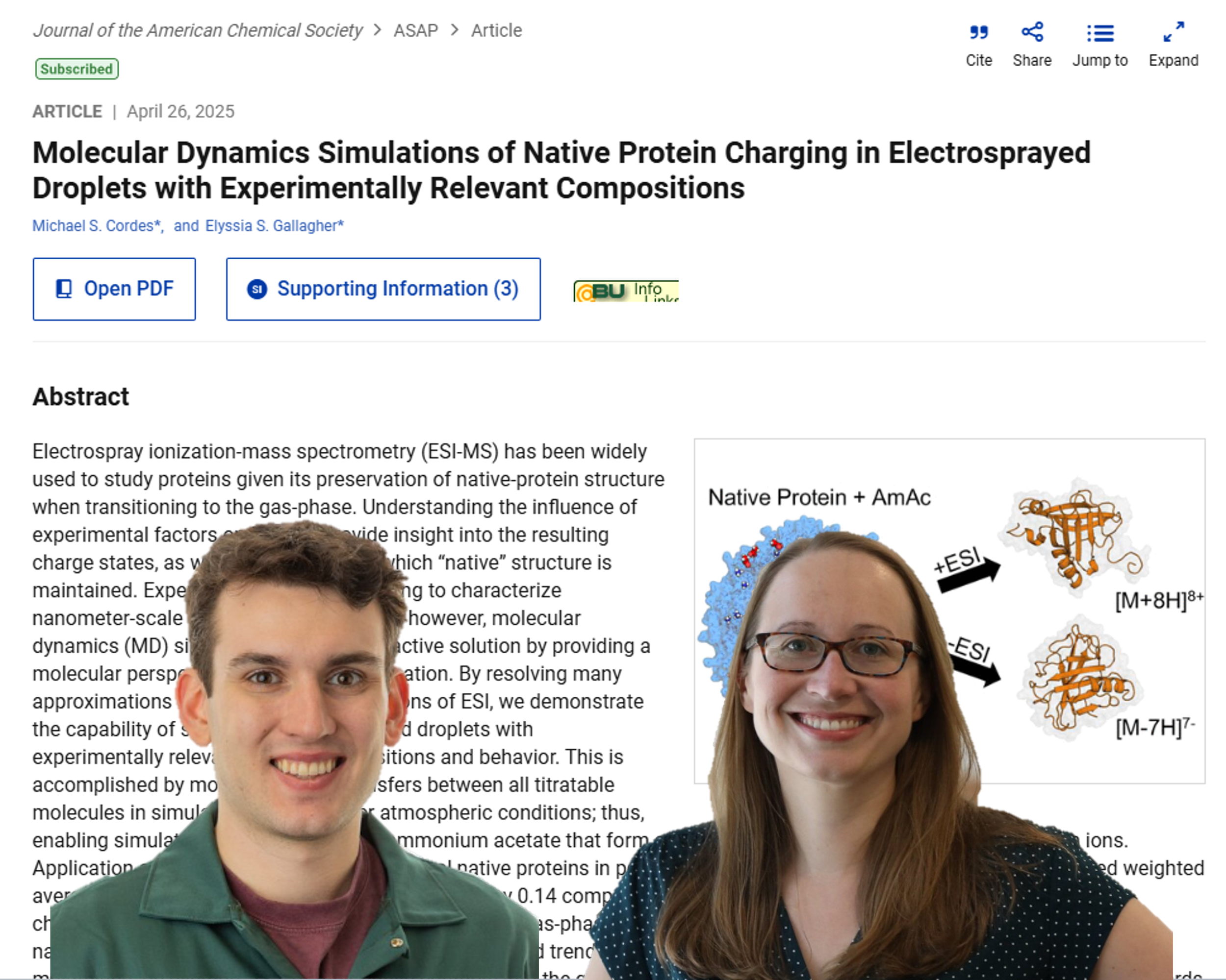 Congrats Cordes, et.al.!!!