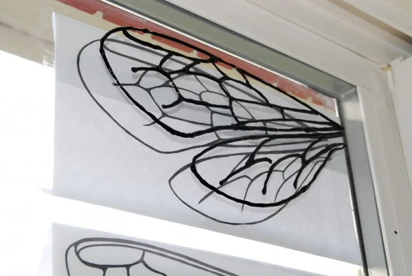 Bug Craft: Window Wings — The Bug Chicks