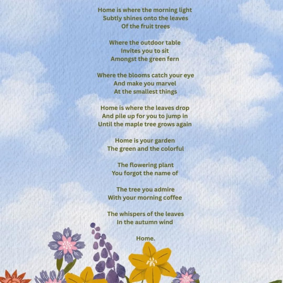 It feels like home when we step into our garden- like a warm embrace. A place where you can dream, breathe, be yourself. 
--
That's how we treat your garden, and how we carefully care for your plants. As an extension of your home, of YOU. 
--
Check m