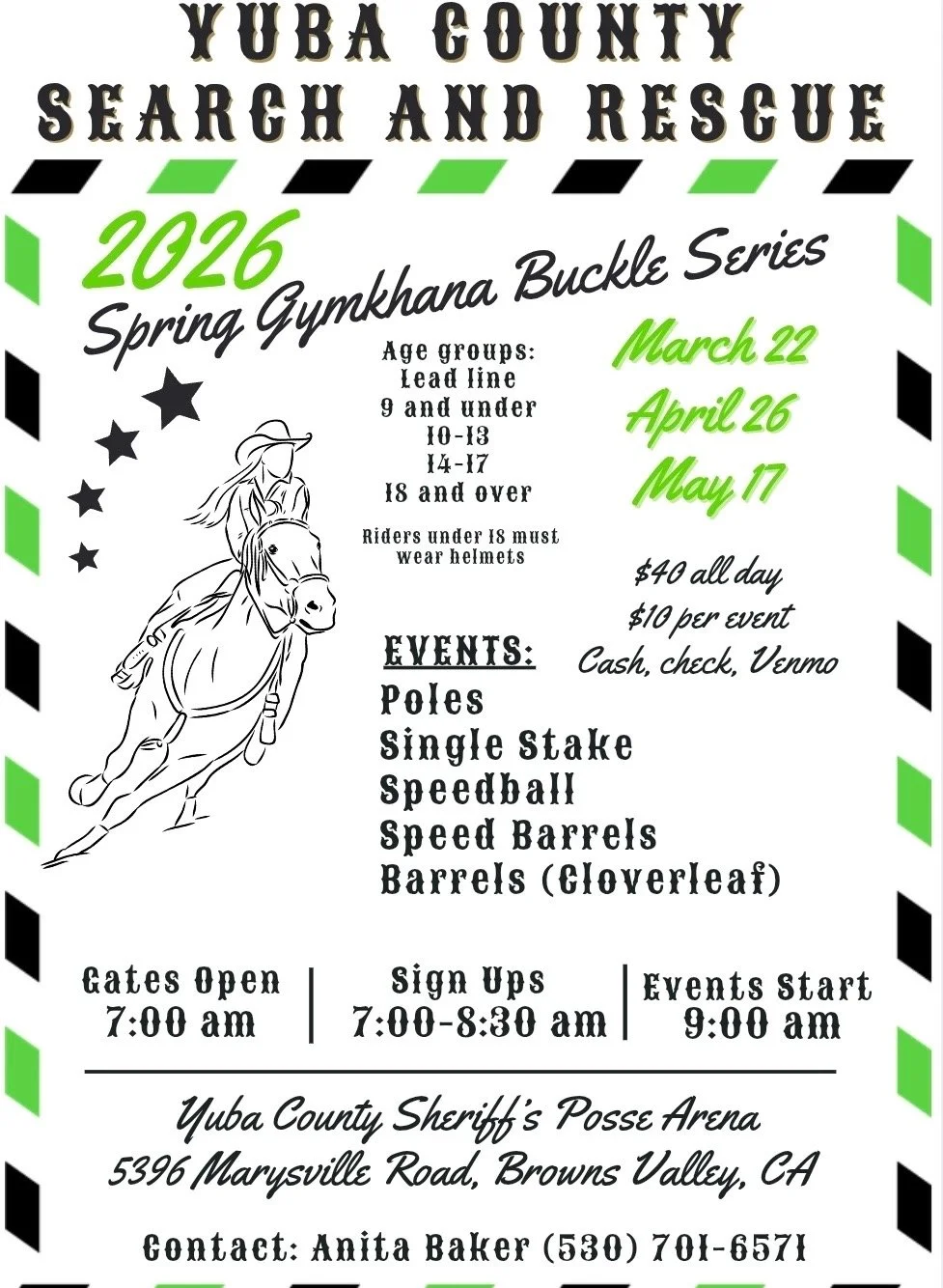 2026 Spring Gymkhana Buckle Series
