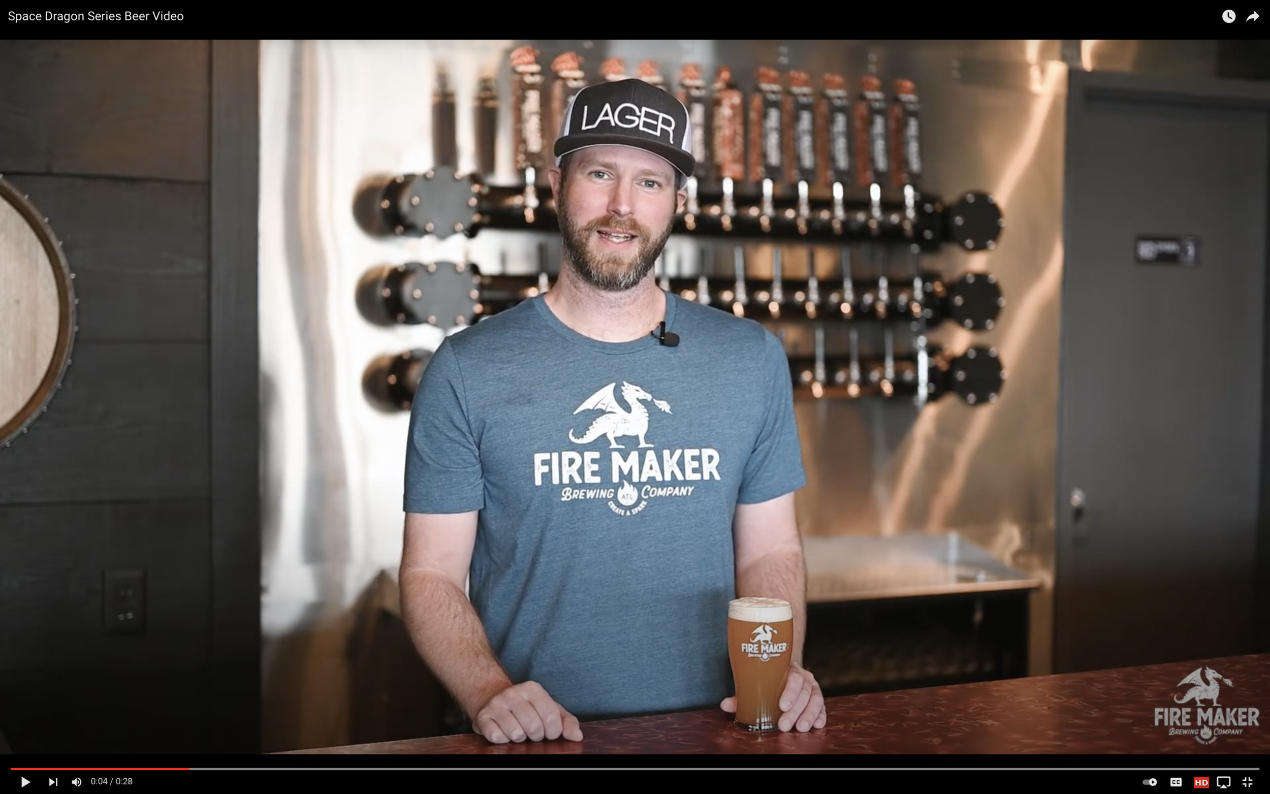 Space Dragon Series Beer Video