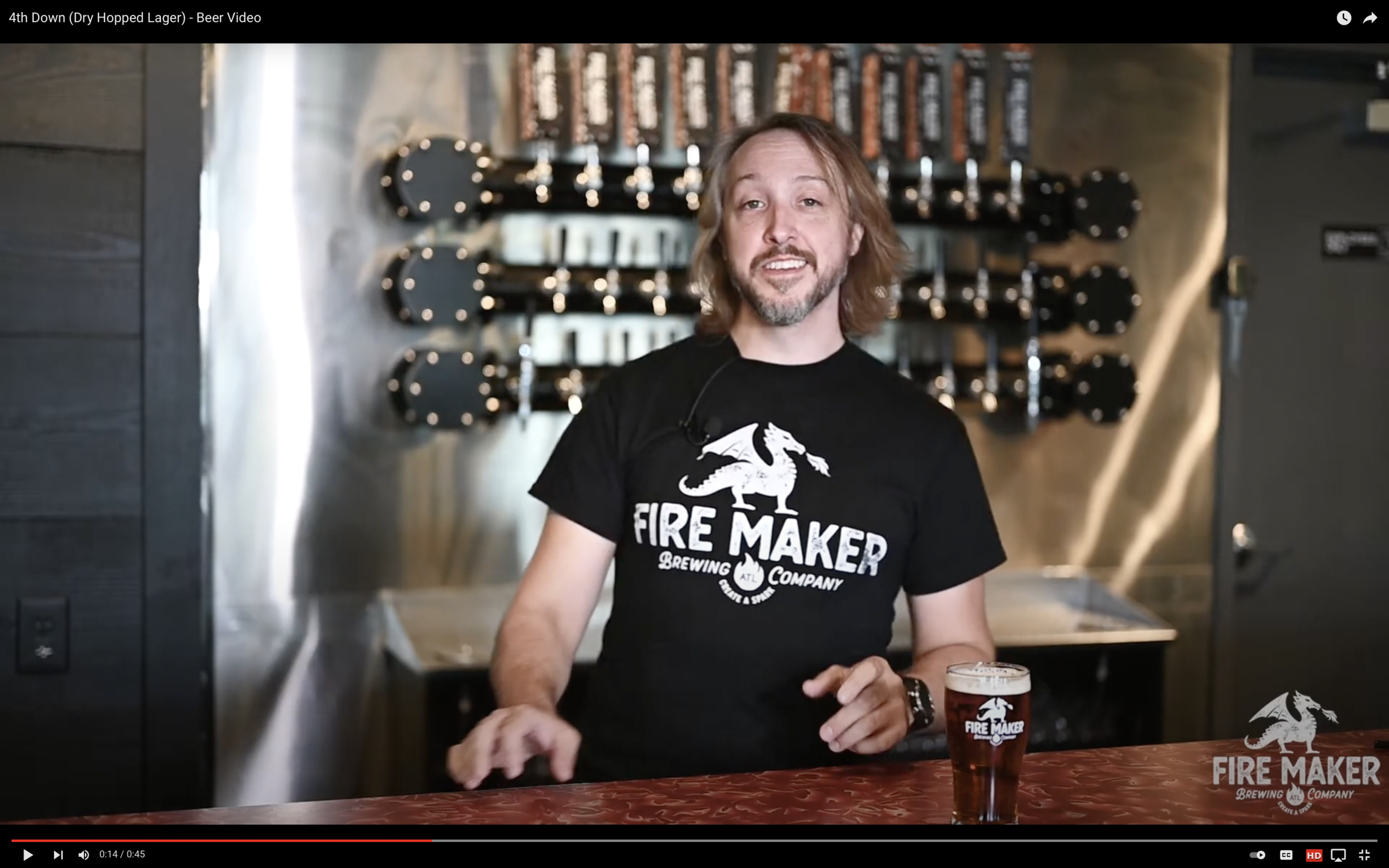 4th Down (Dry Hopped Lager) - Beer Video