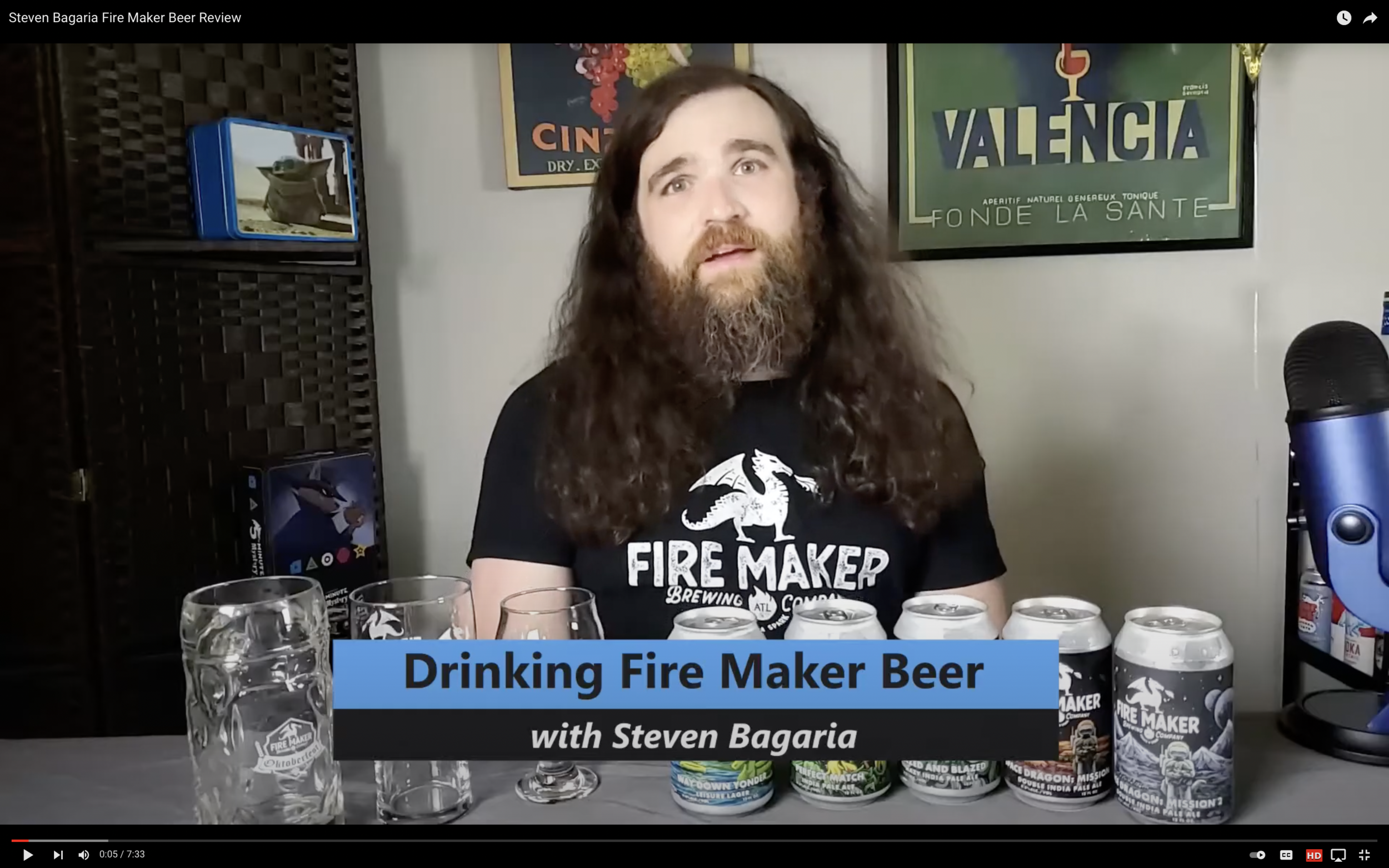 Steven Bagaria Fire Maker Beer Review