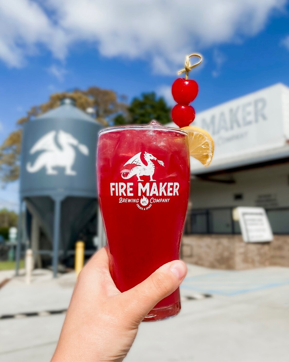 SPRING IS HERE! &amp; we have just the right drink to celebrate! 🌸

Cherry Lemonade Sparkling Cocktail! 🍒🍋

At 9% ABV,  this on tap cocktail has all the fresh tart cherry flavor with sweet lemonade to wash it down, making it the perfect drink for 