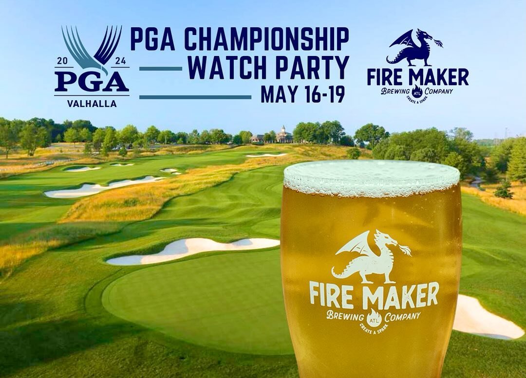 Join us for an exciting weekend long watch party of The PGA Championship, one of the most anticipated events in the PGA tour! ⛳️🏌️&zwj;♂️🍻

ROUND 1: 5/16, 1pm-7pm
ROUND 2: 5/17, 1pm-7pm
ROUND 3: 5/18, 11am-7pm
FINAL: 5/19, 11am-7pm

Don&rsquo;t mis