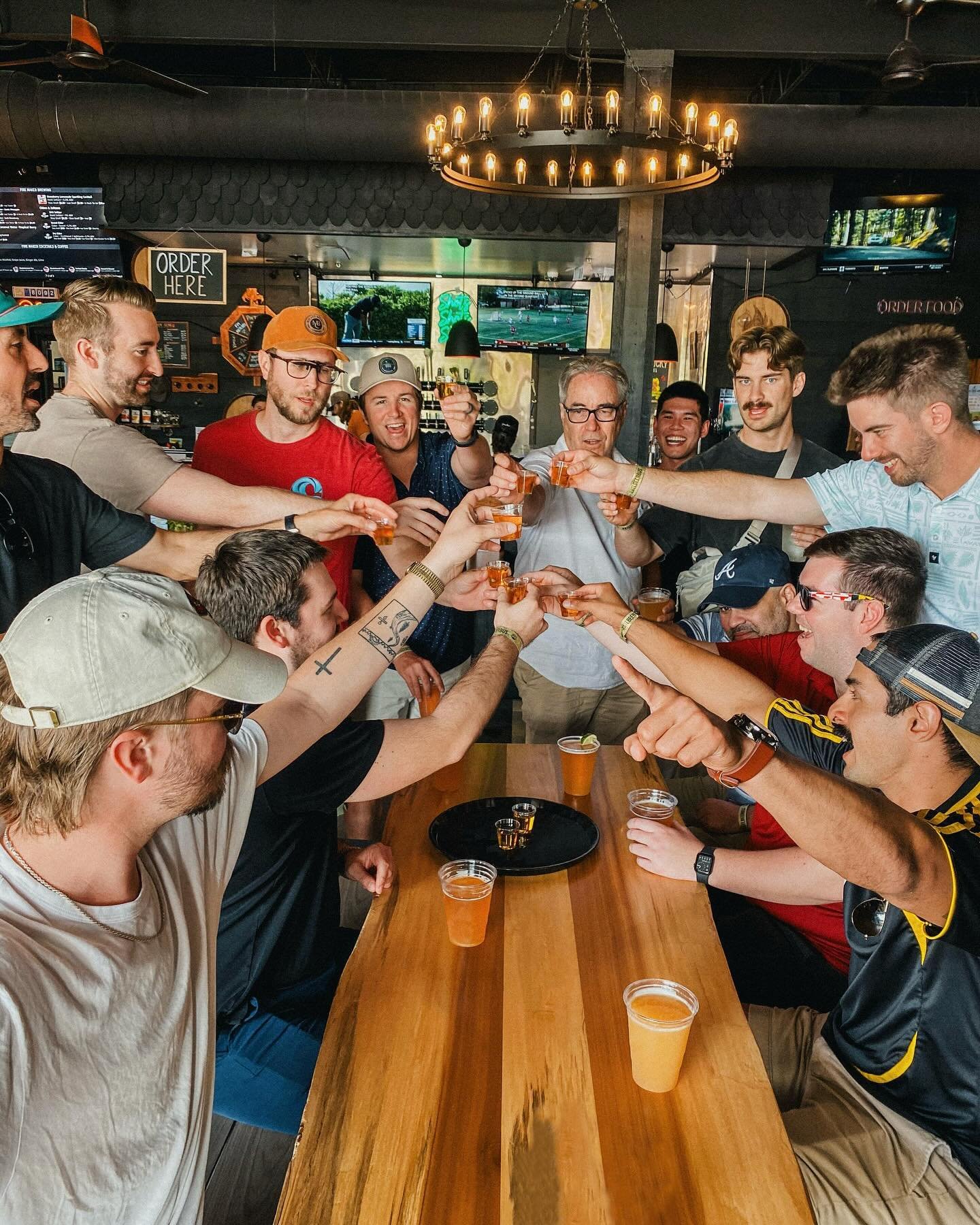 Did someone say Bachelor party? 👀🔥🥃

Taking shots and celebrating life&rsquo;s milestones at Fire Maker sounds pretty good 😉

#bachelorparty #brewery #bar #westmidtownatl