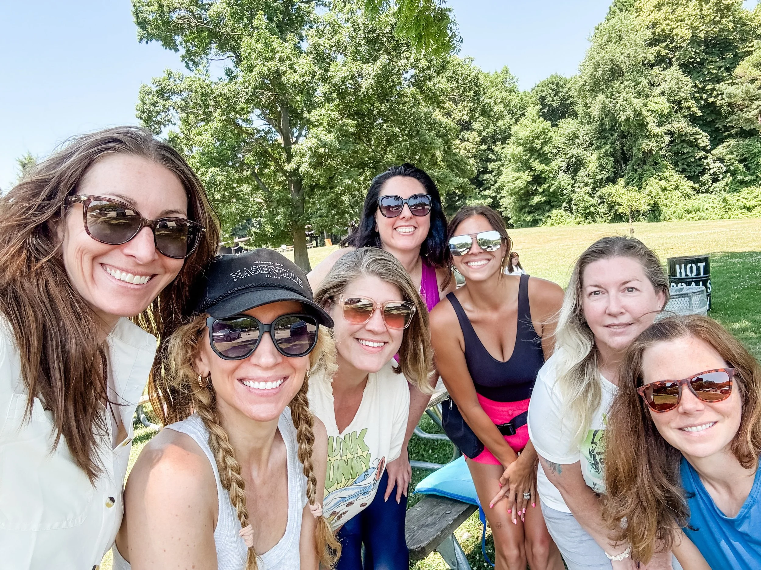 Hike &amp; Picnic was a gooood time!

We had amazing weather ☀️ a beautiful hike and walk out to Lake Michigan 🌊 and picnic 🧺 

THANK YOU for making it a lovely day my friends!

Also, I will never be an influencer 😂 this is the only picture we too