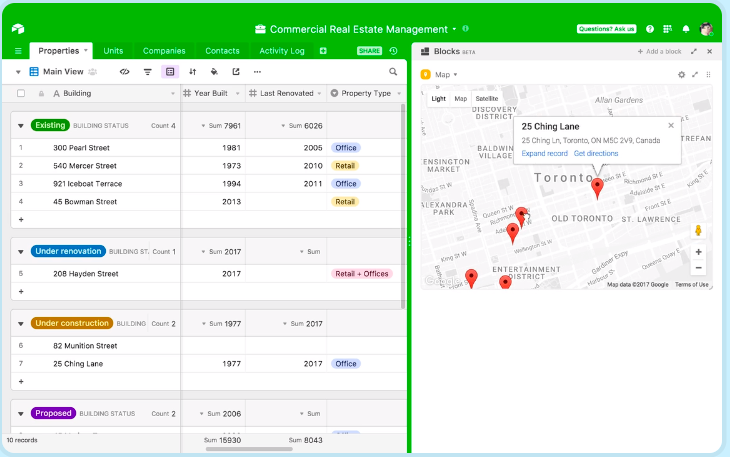 Airtable Org Chart Block