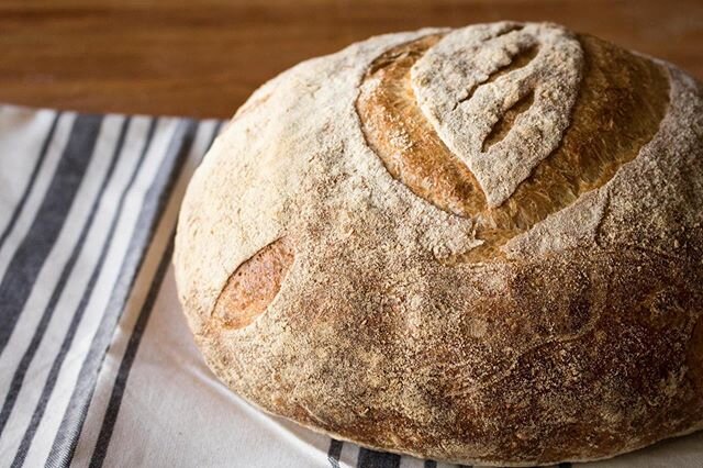 Say it once, and say it again, Bread Bread is back on rotation at the @boisefarmersmarket drive thru this weekend. 
This lovely, versatile loaf has quite the cult following, and with good reason. Bread Bread is a high hydration loaf which means the h