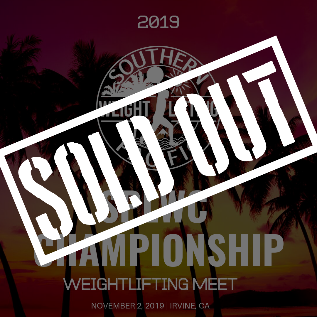 SOUTHERN PACIFIC LWC CHAMPIONSHIP MEET SOLD OUT