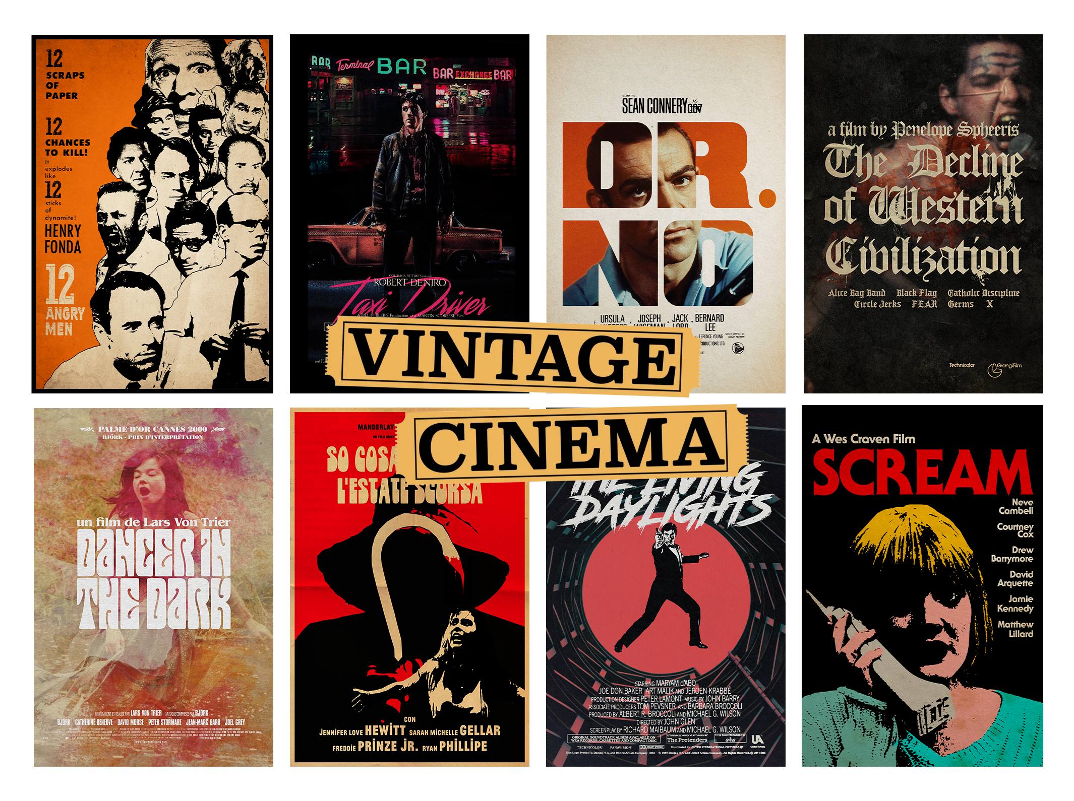 Posters available through Vintage Cinema