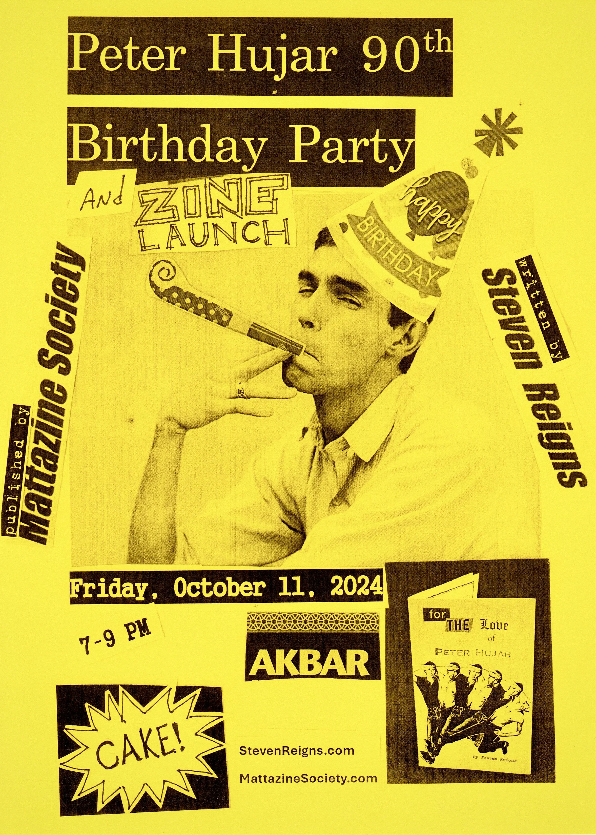 Peter Hujar Zine Release Party