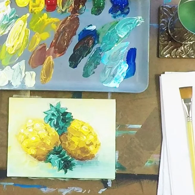 Pineapple Still Life