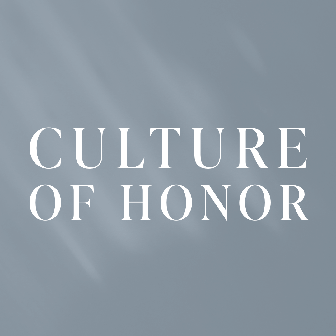 Culture of Honor 