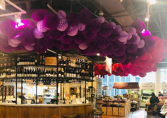 What could be more magical than dining under the rainbow?
&bull;
&bull;
&bull;
15000 paper honeycomb+3000&rsquo; chicken wire spread in 5 different location for our summer ceiling installation designed for @eatalyflatiron @eatalydowntown @eatalychica