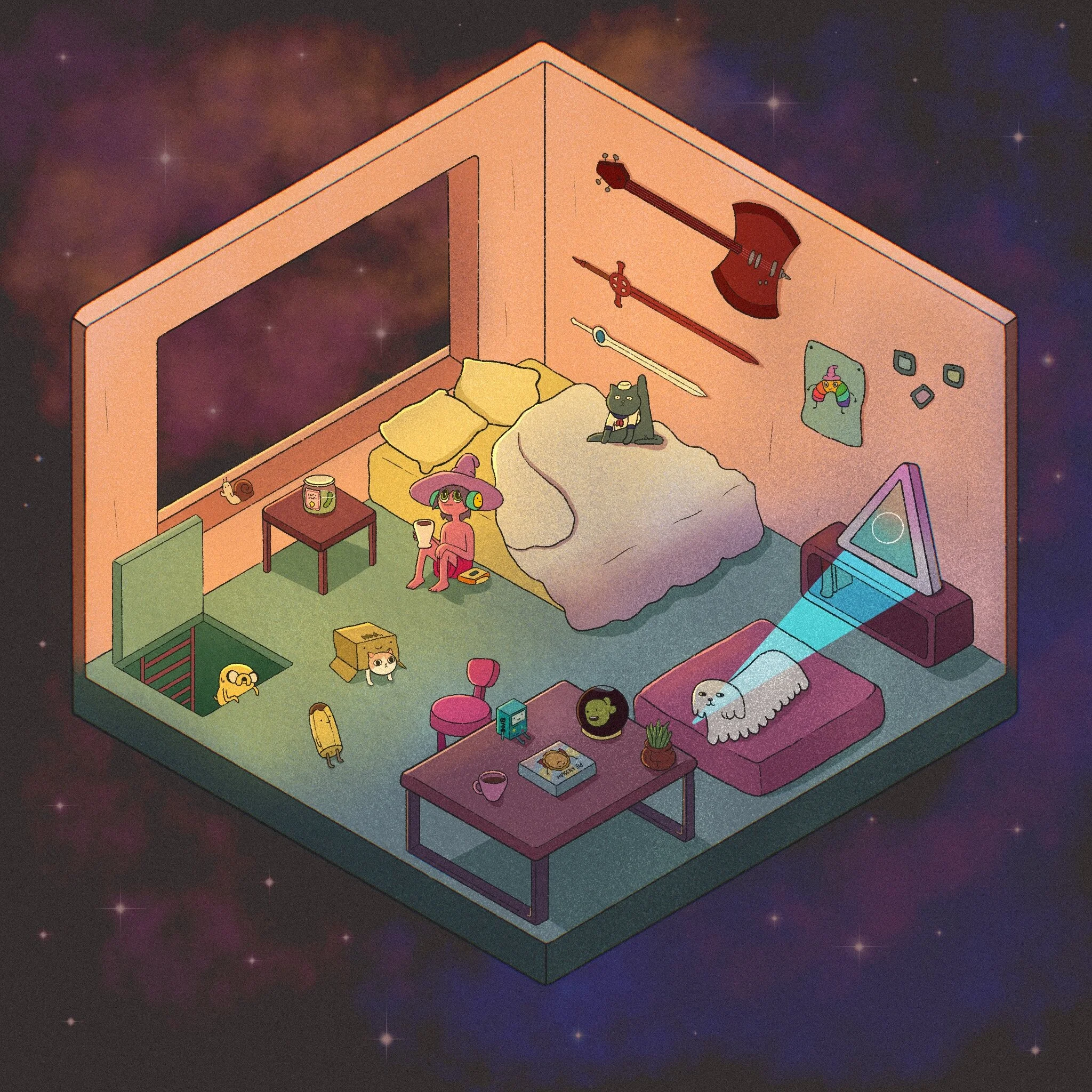 Adventure Time x The Midnight Gospel