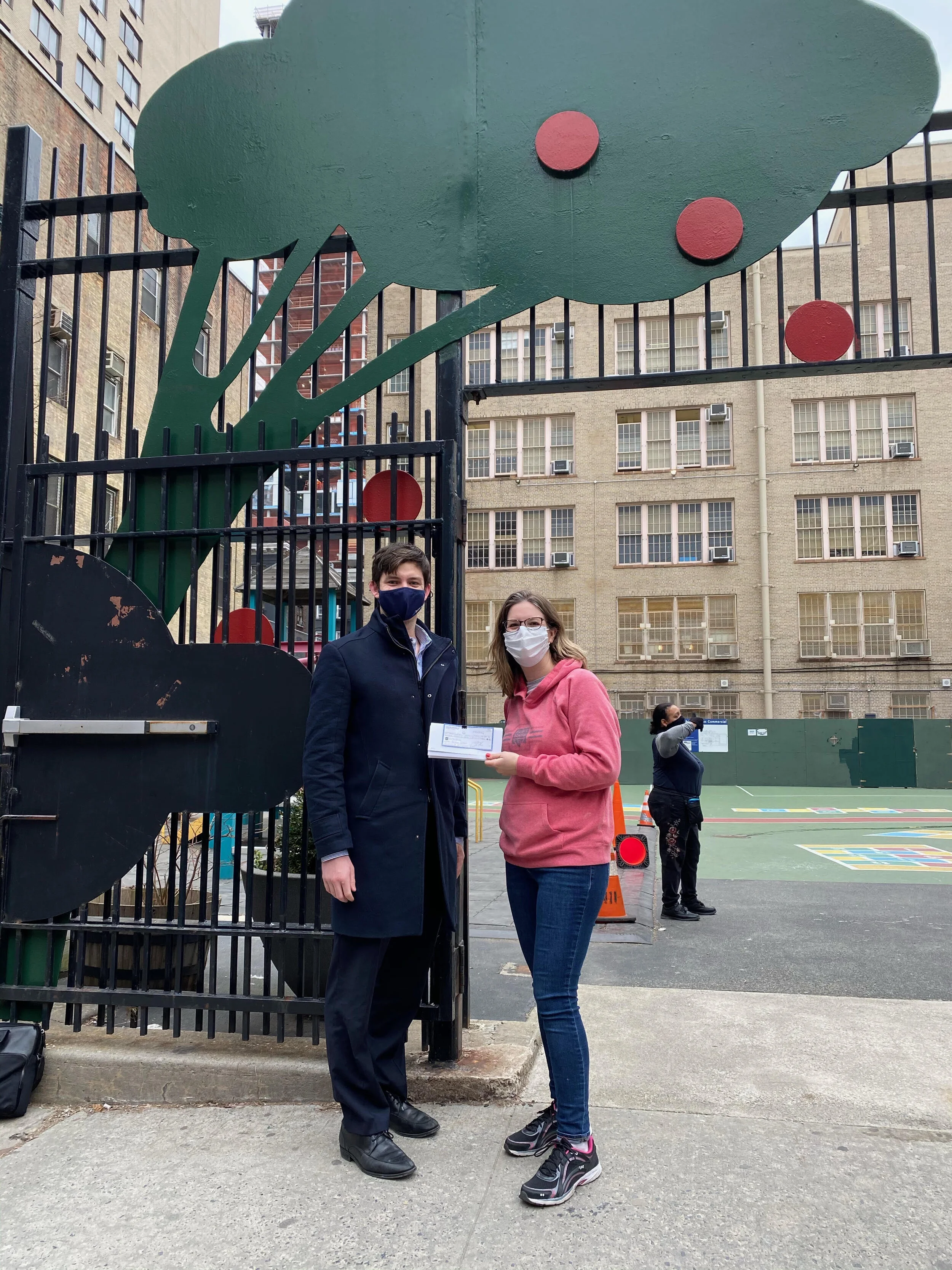 Auxilium Provides ~$385 to New York Public School #116 (Mary Lindley Murray)  