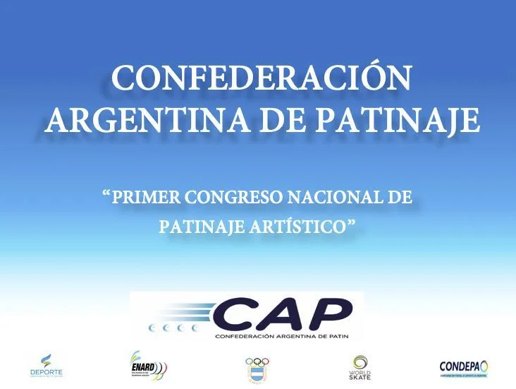 Se celebró con éxito el 1º Congreso Nacional de Patinaje Artístico