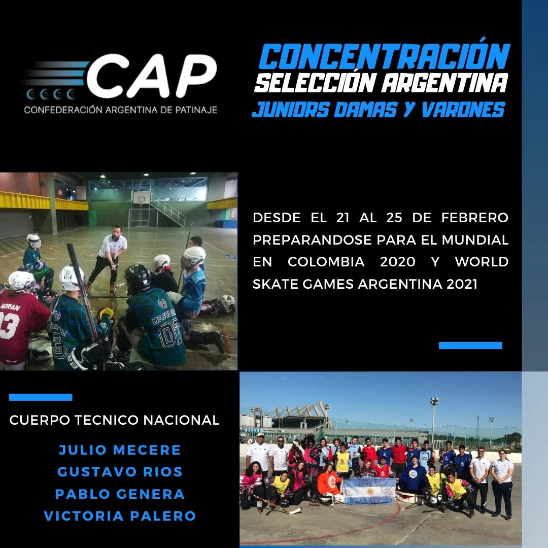 Comienza la 1º Concentración del Seleccionado Hockey En Línea