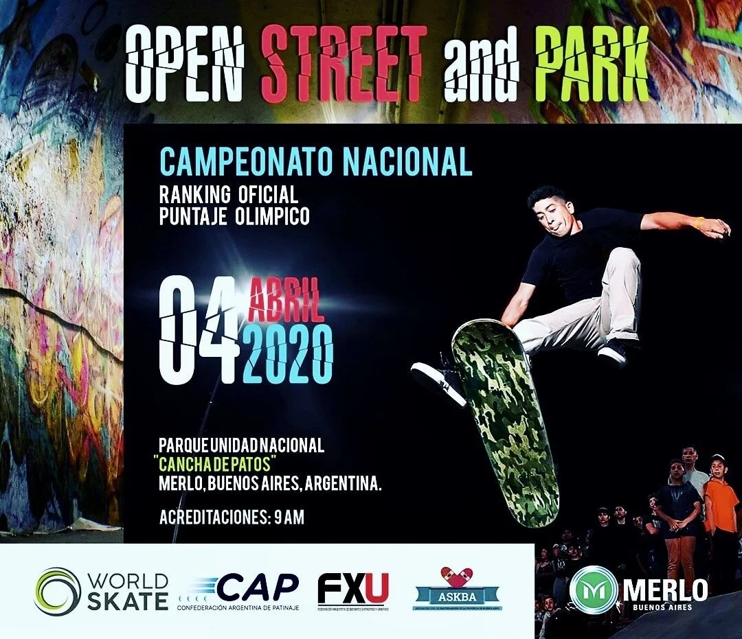 Campeonato Open Street and Park con Puntaje Olímpico