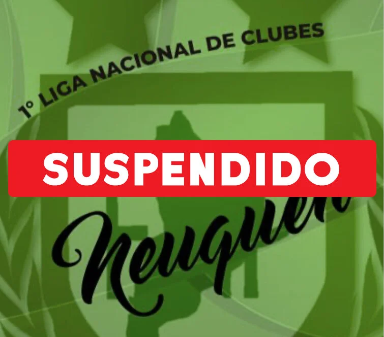 [ATENCIÓN]&nbsp;SE SUSPENDE LA 1ª LNC DE NEUQUÉN