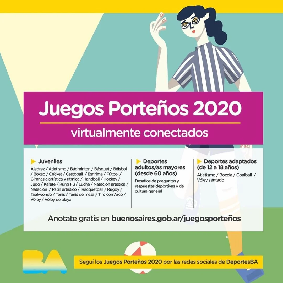 ¡Inscribite a los Juegos Porteños Virtuales de Patín Artístico!