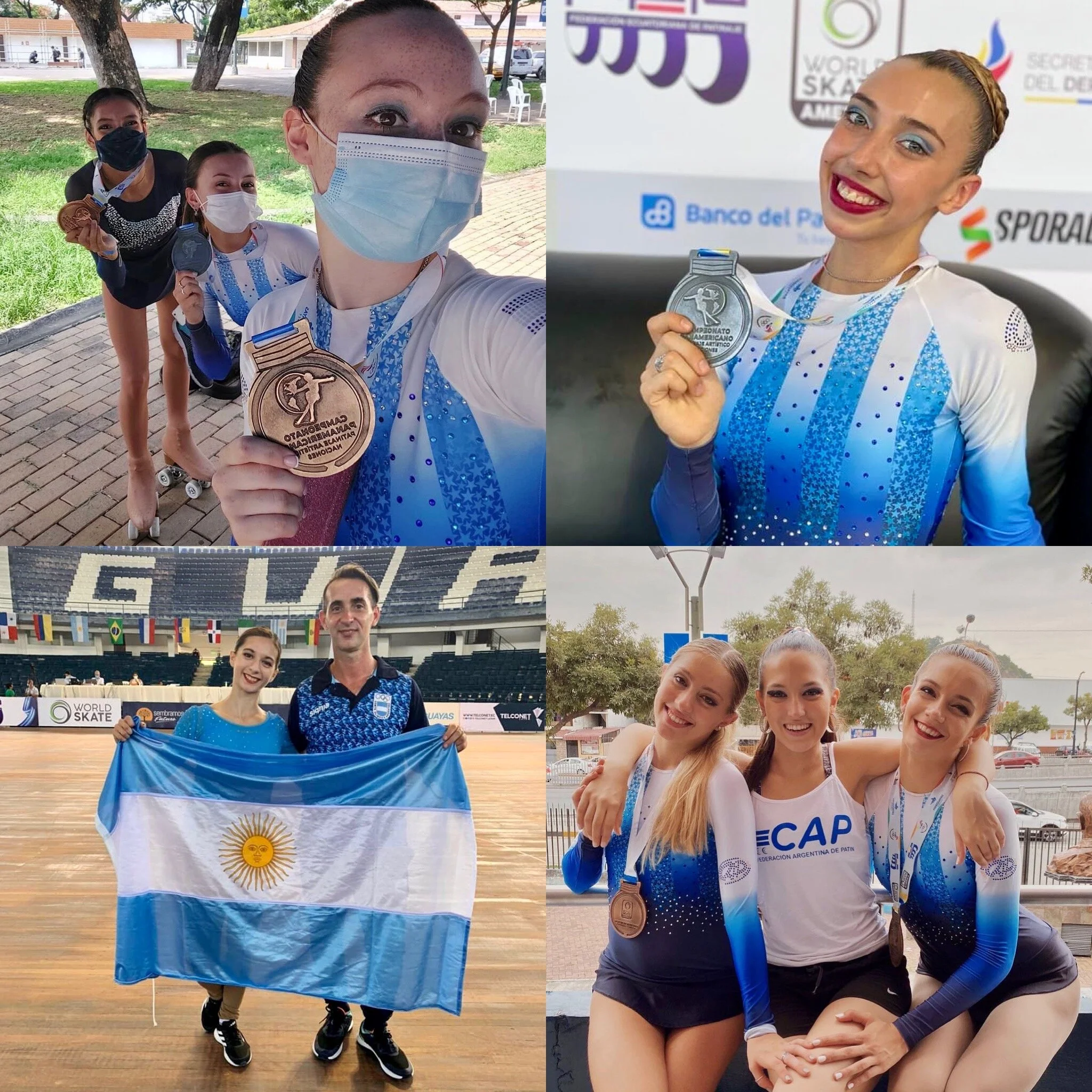 Argentina Gana 23 Medallas en el Panamericano de Patín Artístico