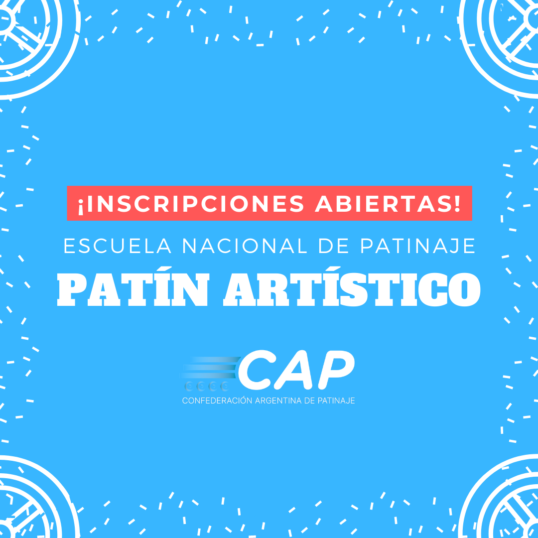 ¡Inscripciones Abiertas para la Escuela Nacional de Patinaje - Patín Artístico!