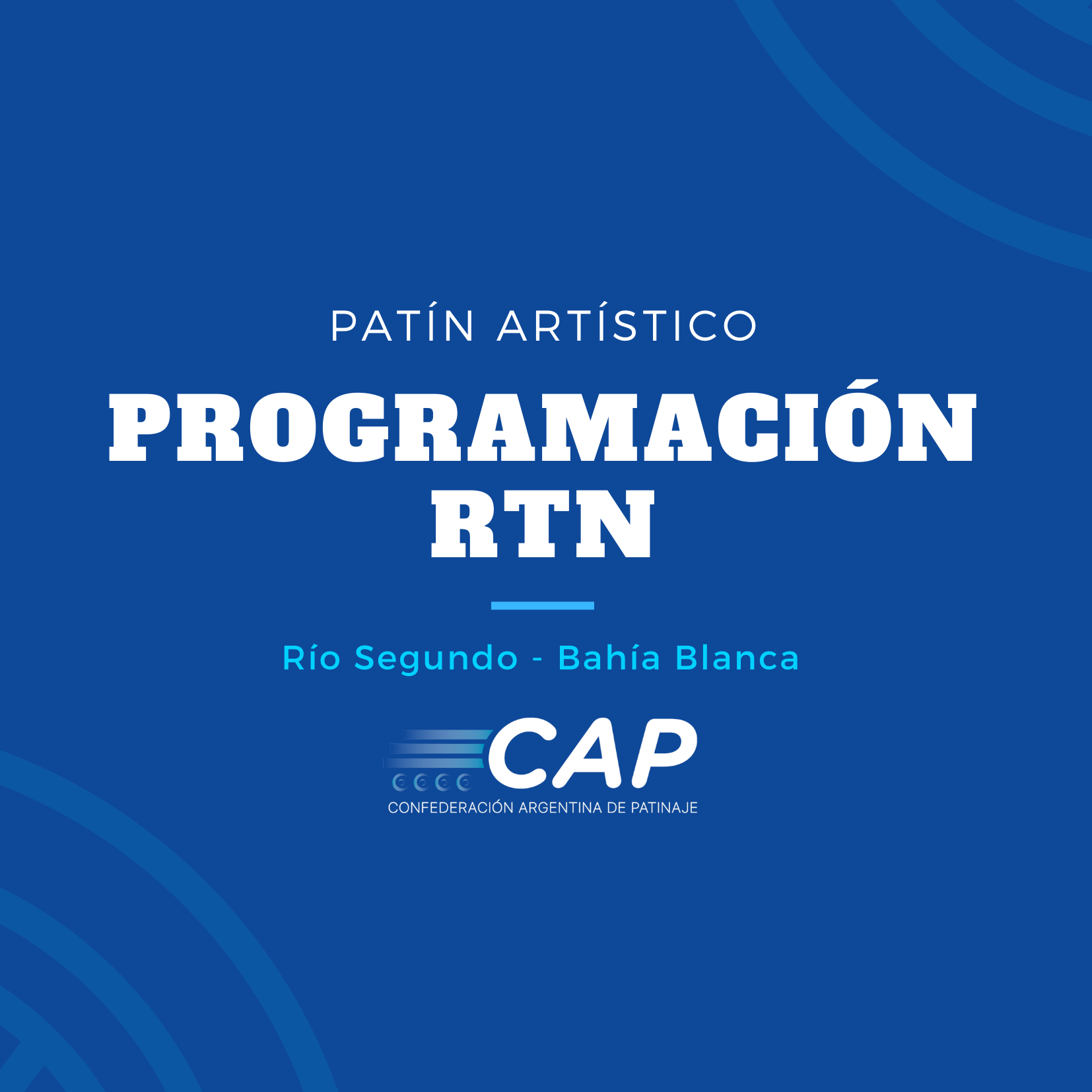Programación RTN - Río Segundo / Bahía Blanca