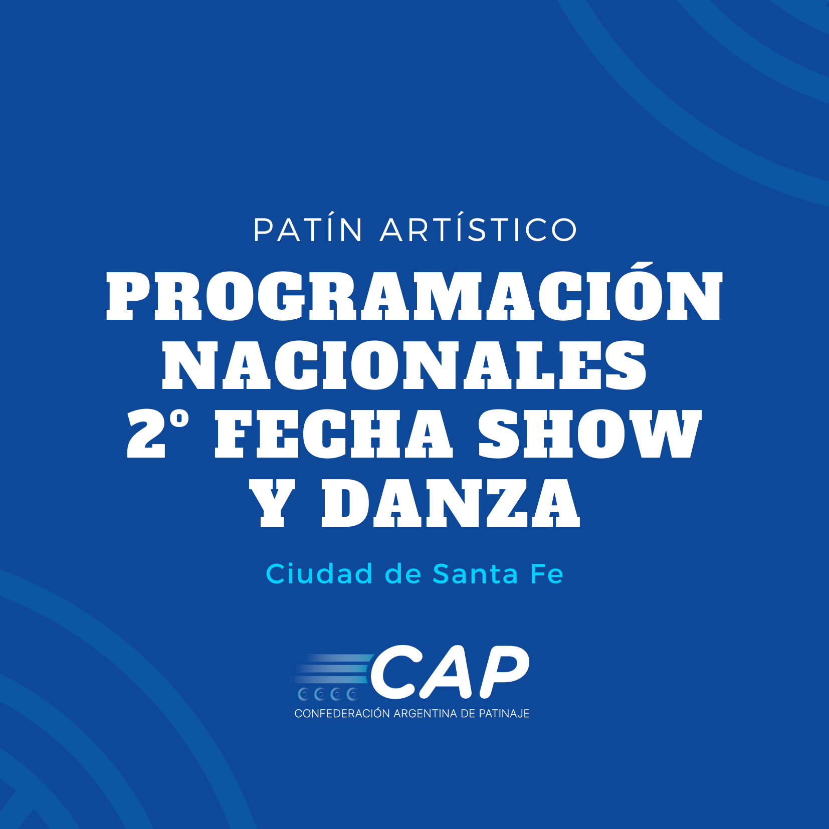 Programación 2º Nacional de Show y Nacional de Danza [Actualizado 3/11]