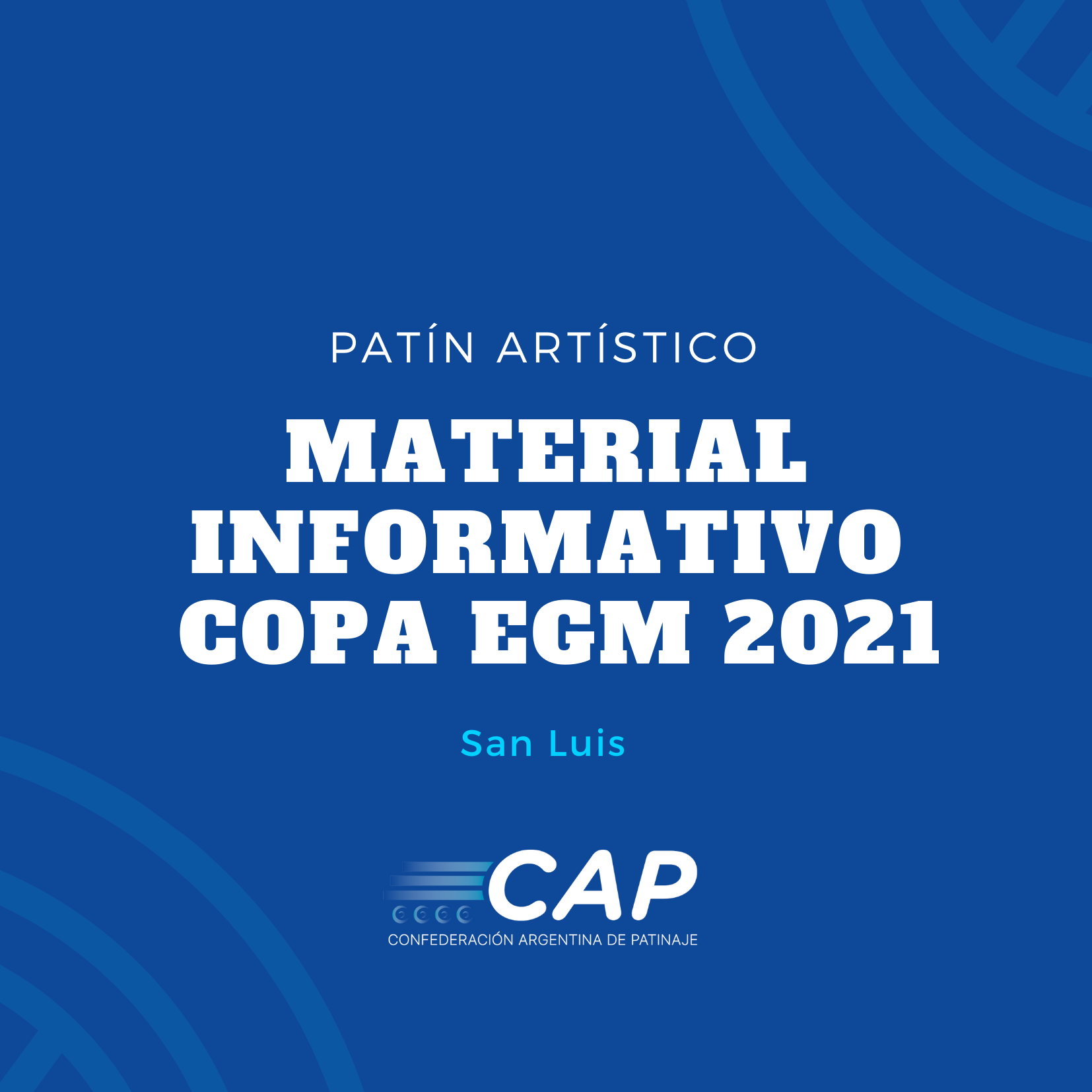 Copa Ernesto González Molina - Material Informativo