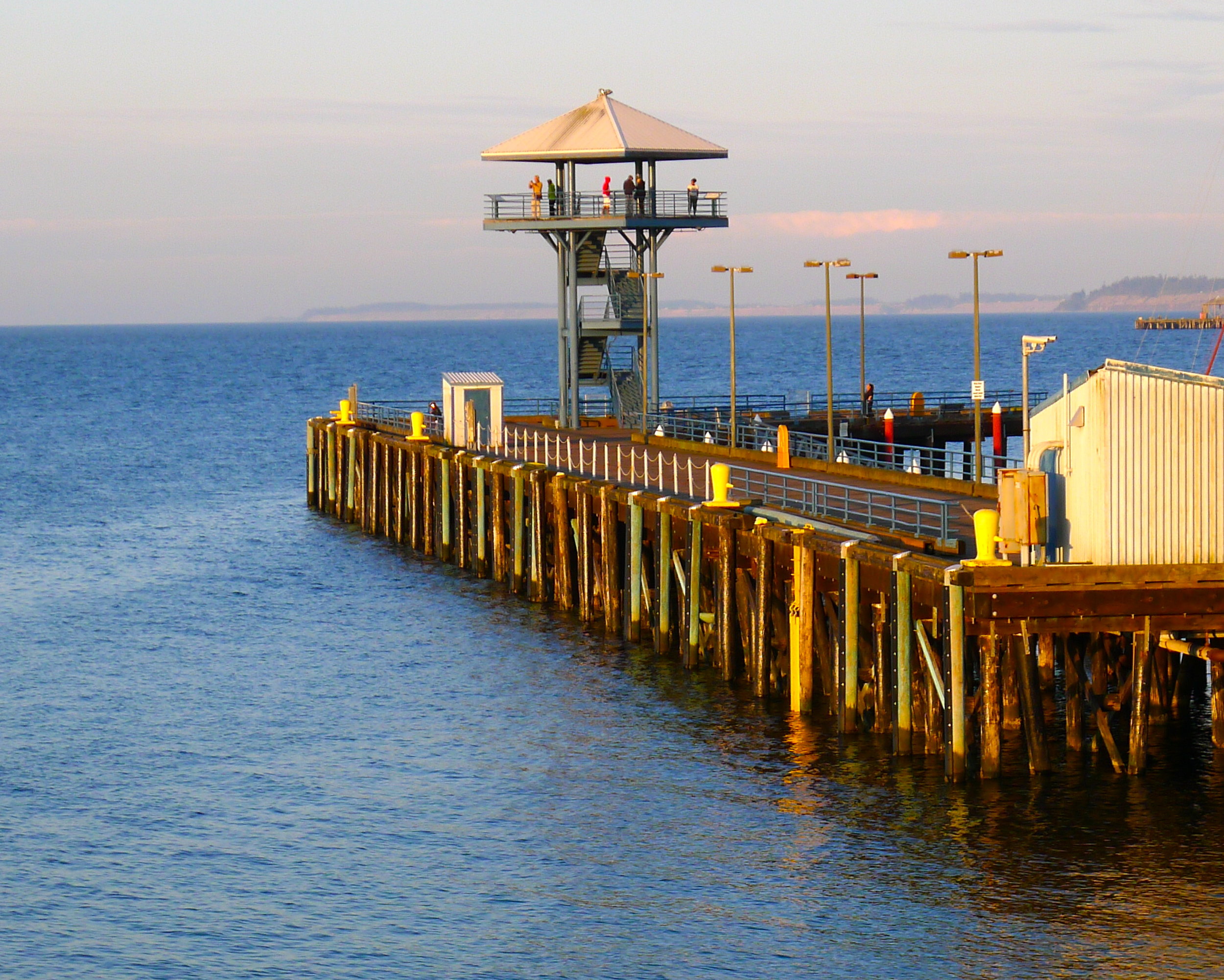 Sunset On The Pier.JPG