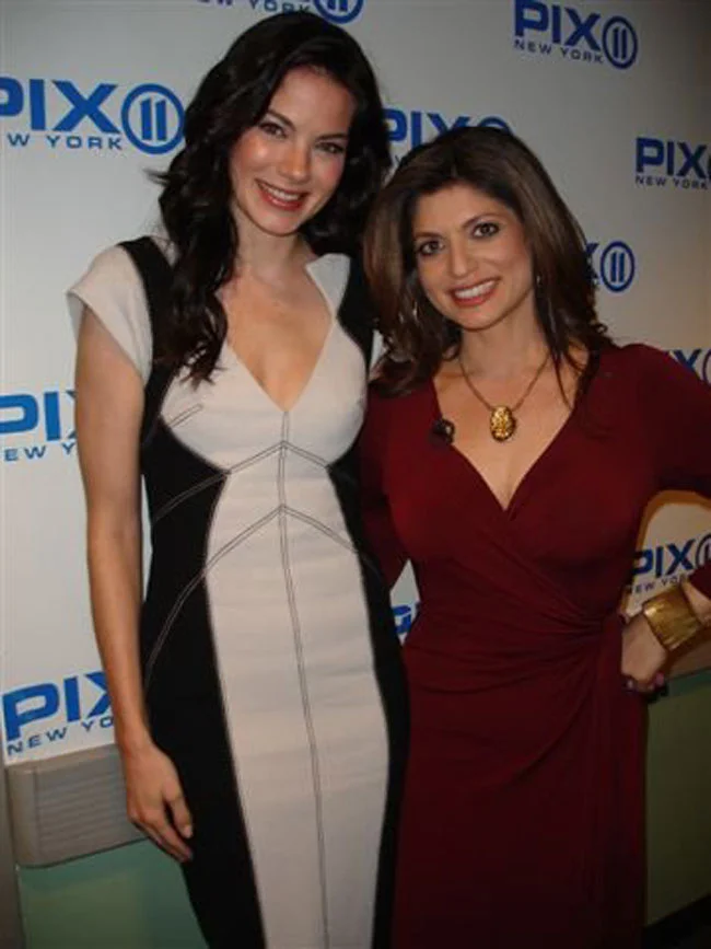 Michelle Monaghan and Tamsen Fadal